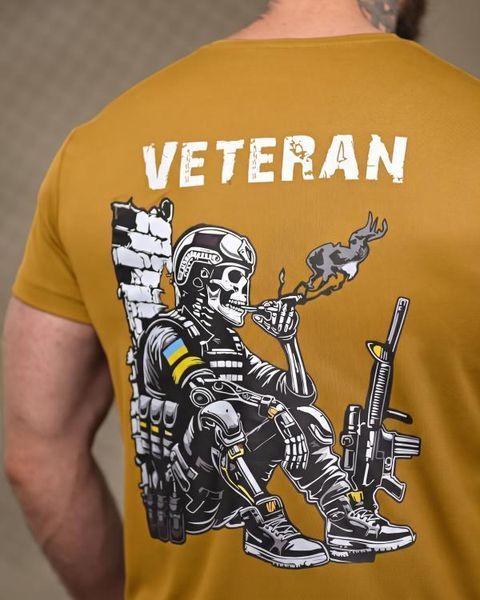 Чоловіча тактична футболка selion veteran cayot 96331 фото
